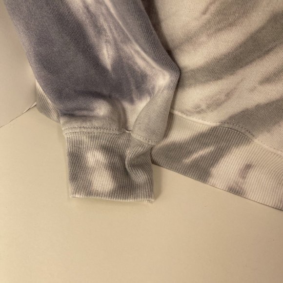 SO Cozy Sweatshirt Tied Dye Purple Womens Juniors Sz XL Hooded Soft Fabric - Picture 7 of 10